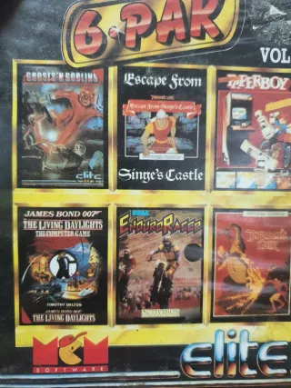 Pack 6 Juegos Spectrum Elite