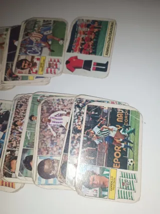 Lote 72 Cromos Liga 82-83 ediciones este