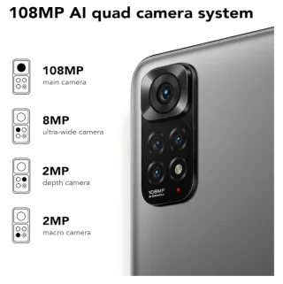 -Xiaomi Redmi Note 11  -4Gb de Ram ampliable a 6Gb