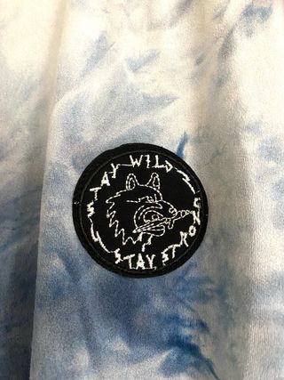 Camiseta Premmy Tie-Dye Azul y Blanca