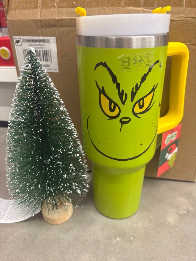 Vaso Térmico Grinch Navidad