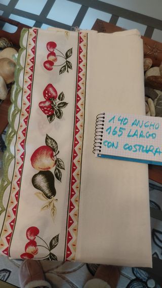 Cortinas Cocina Frutas Nuevo