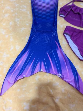 Bañador cola sirena 7/8 años