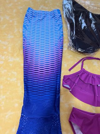 Bañador cola sirena 7/8 años