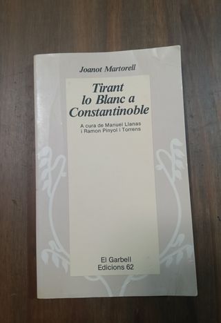 Tirant lo Blanc a Constantinoble