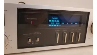 Amplificador y Sintonizador Pioneer Plata