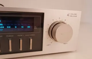 Amplificador y Sintonizador Pioneer Plata