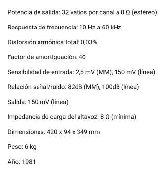 Amplificador y Sintonizador Pioneer Plata