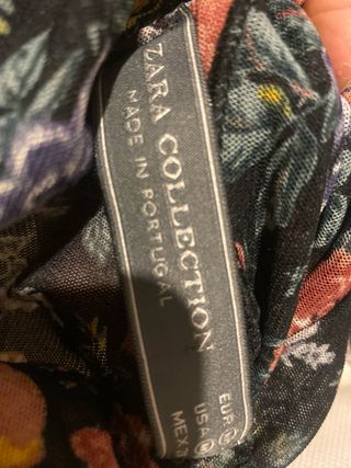 Camisa transparente floral