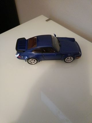 Carro azul miniatura