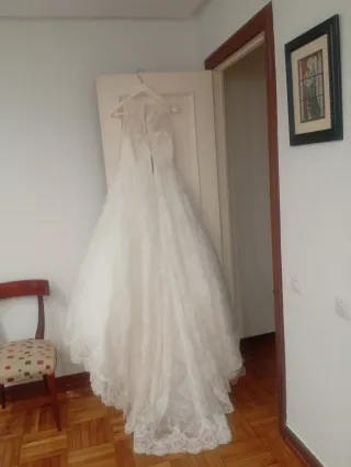 Vestido de Novia Rosa Clara Encaje