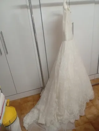 Vestido de Novia Rosa Clara Encaje