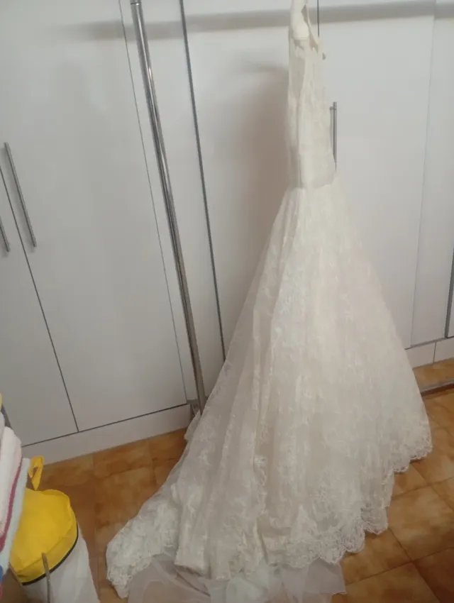 Vestido de Novia Rosa Clara Encaje