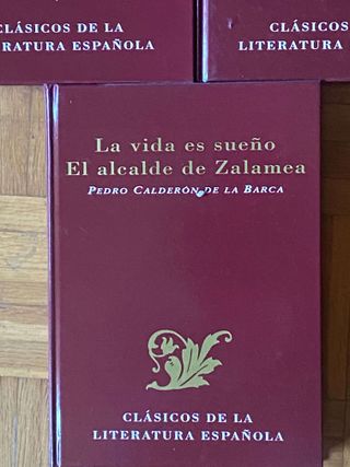 Clásicos de la literatura española (5 tomos)