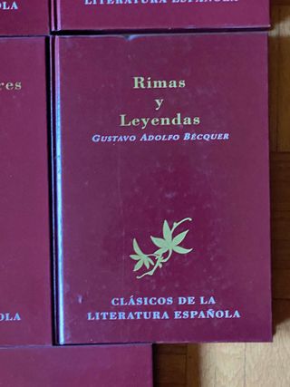 Clásicos de la literatura española (5 tomos)