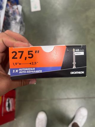 Cámara Bicicleta 27.5 Autoreparante Presta