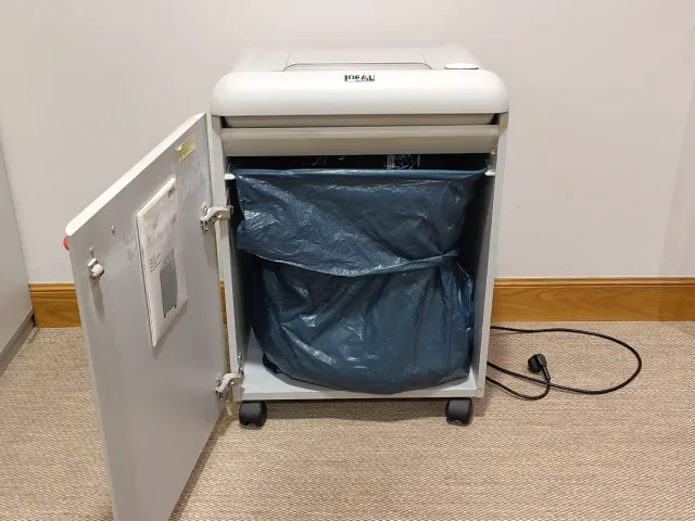 Destructora de Papel IDEAL Gris