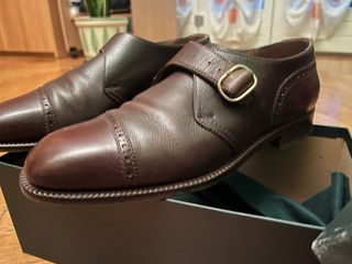 Scarpe Bakerson con fibbia marroni