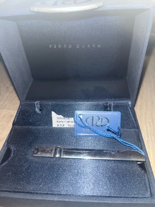 Pisacorbatas Pedro Durán Plata 925