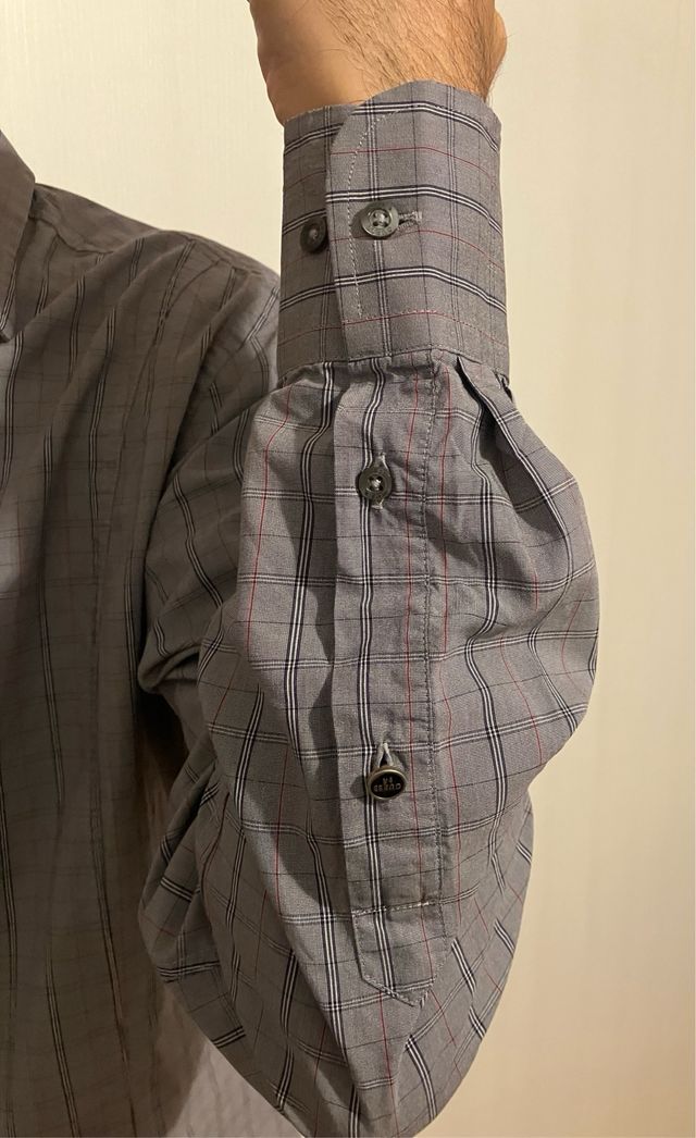 Camicia Guess by Marciano a quadri grigia