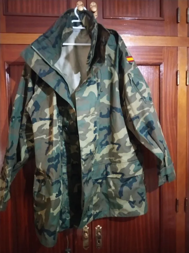 Chaqueta de intemperie camuflaje