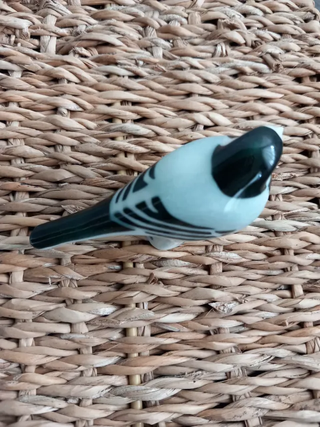 Sargadelos Pajarillo Lavandera Blanco 