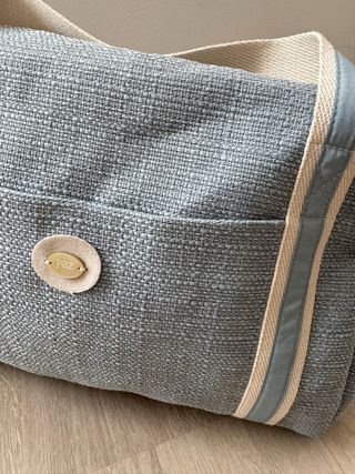 Bolsa bebé carrito azul nueva con etiqueta