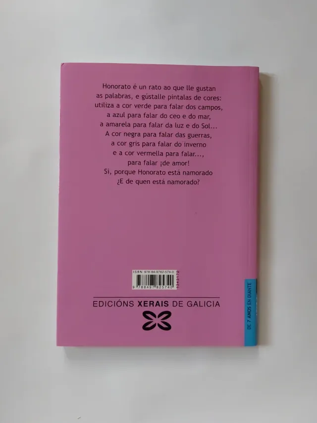 Honorato, o rato namorado (Galician Edition)