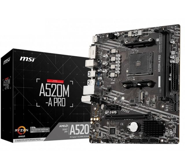 MSI Placa Base A520M-A PRO mATX AM4