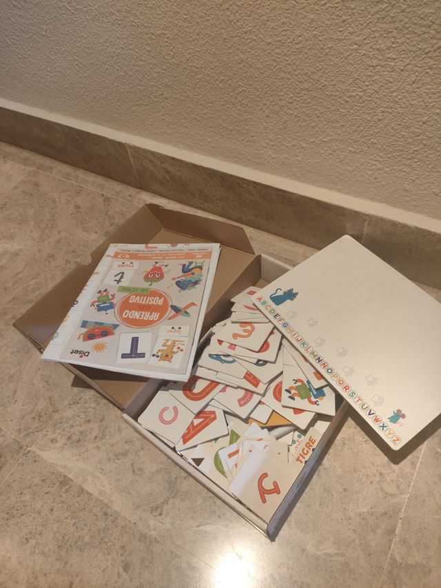 Juego Aprendo en Positivo - Letras