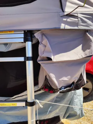 Tienda de techo para coche