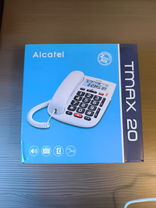 Teléfono Fijo Alcatel TMAX 20 Blanco