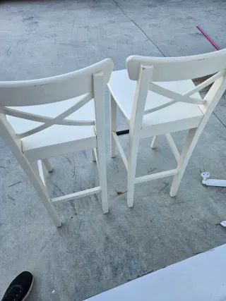 Taburetes Ingolf Ikea x2