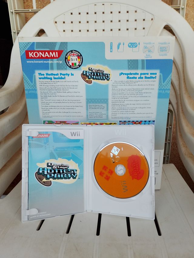 Wii Dancing Stage Hottest Party + Mat