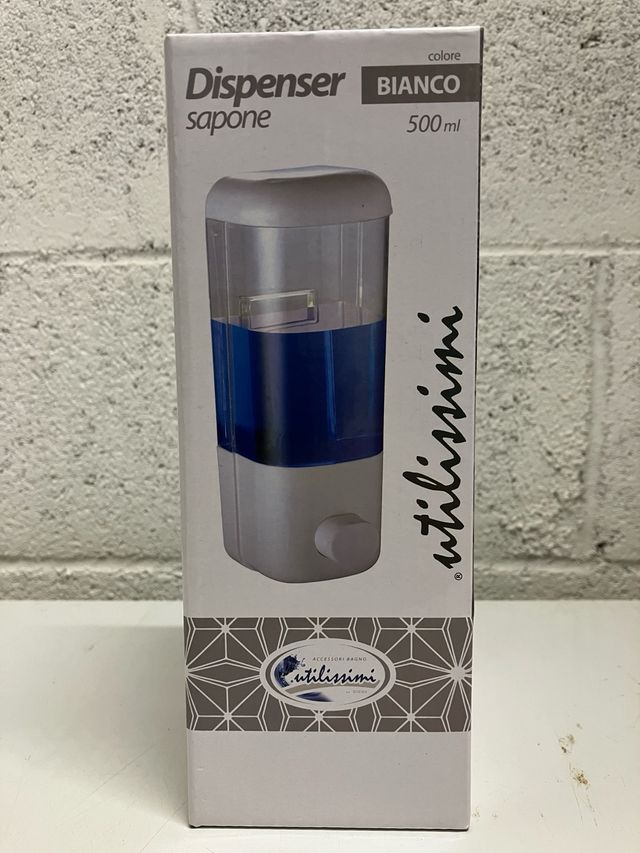 Dispenser sapone bianco 500ml