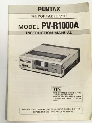 Videocámara Pentax Saticon PC-K1500A