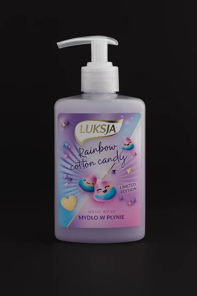 Luksja Rainbow Cotton Candy – Jabón ed. Limitada