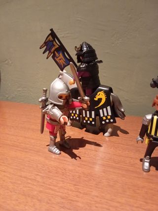 Lote Playmobil Colección Caballeros