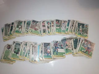 Lote 191 cromos liga 81-82 ediciones este