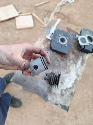 Cilindro 49cc 50cc Vespino 3 Entradas