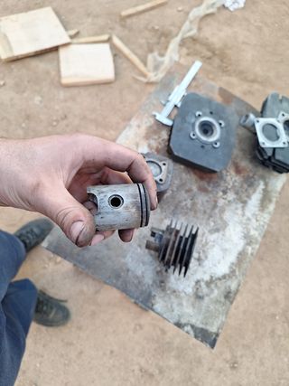 Cilindro 49cc 50cc Vespino 3 Entradas