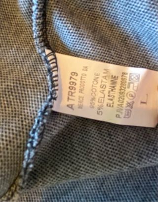 Vestido skater gris con encaje negro T.L