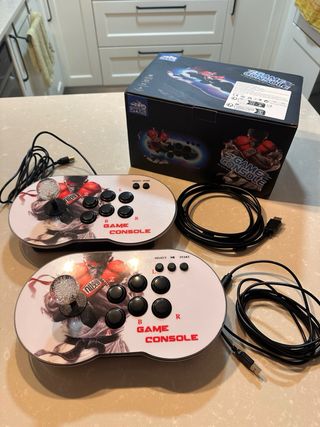Consola Arcade con Joystick y Botones