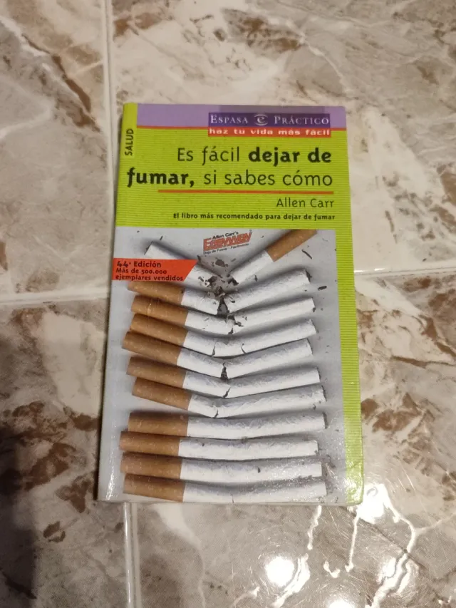 Libro Es fácil dejar de fumar, si sabes cómo