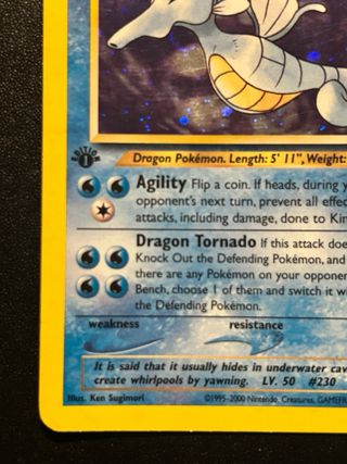 Kingdra Holo Neo Genesis Pokémon