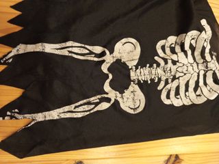 Disfraz esqueleto talla 1 año