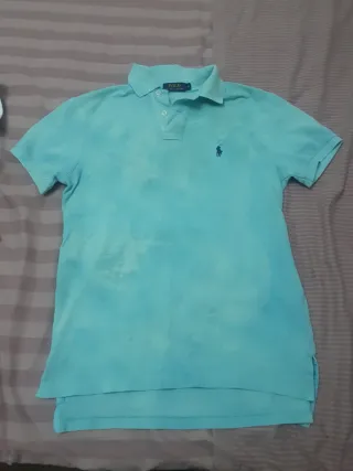 Polo Ralph Lauren Talla S Verde Azulado