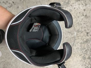 Casco LS2 Airflow Blanco con Visera Transparente