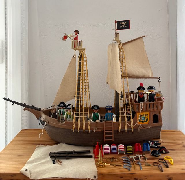 Playmobil 3550 Antico Galeone Pirata di seconda mano per 50 EUR su