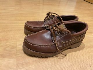 Zapatos náuticos Camper marrones